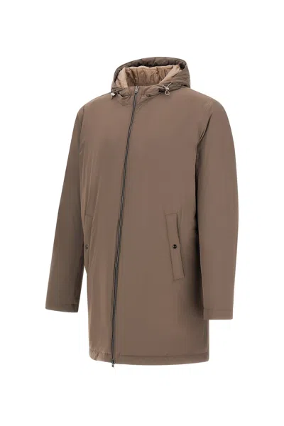 Herno Parka Travel In Brown
