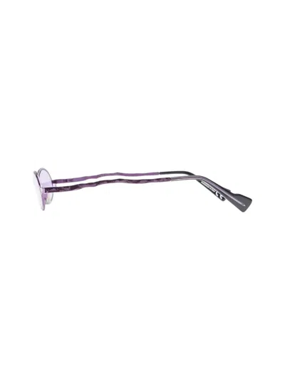 Kuboraum Maske Z24 Sunglasses In Purple