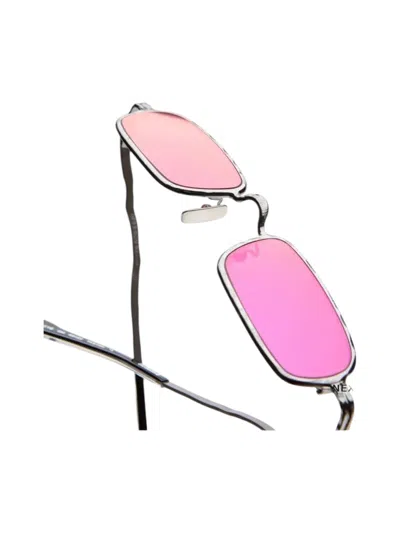 Kuboraum Rectangular-frame Sunglasses