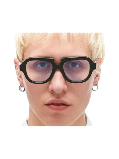 Kuboraum S5 Square-frame Glasses In Black