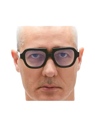Kuboraum S5 Square-frame Glasses In Black