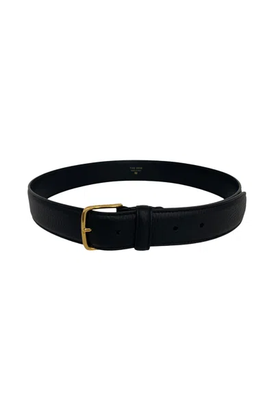 The Row Maxi Classic Belt In Black