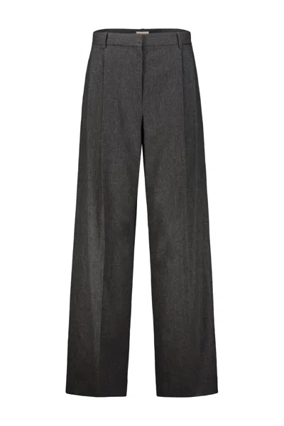 Khaite August Pant In Gray