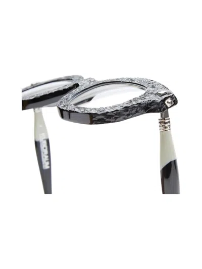 Kuboraum Maske J1 - Black Shine Graphite Glasses In Black