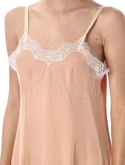 Carven Lingerie Dress In Pink