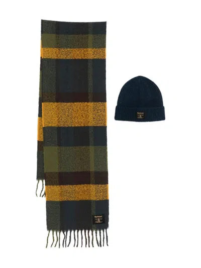 Barbour Westerdale Beanie Scarf Set In Multi