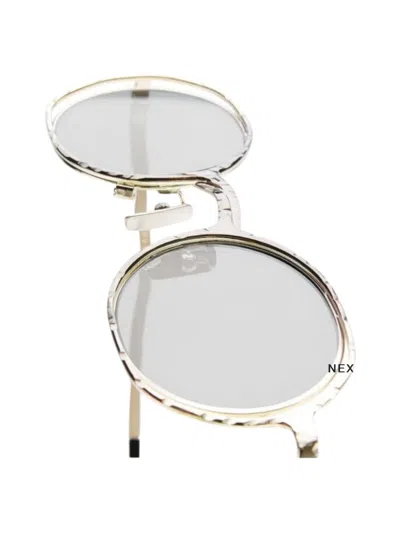 Kuboraum Maske H11 / Gold Sunglasses In Gold