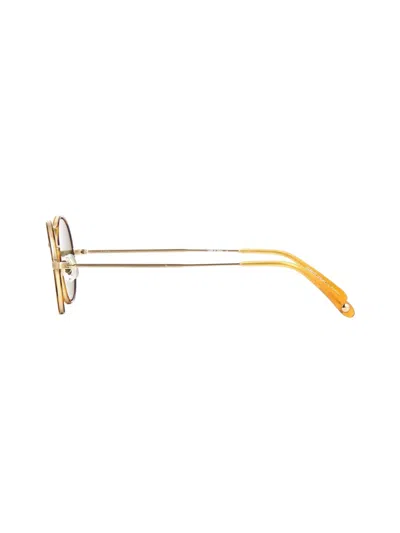 Garrett Leight Sanborn - Gold / Havana Sunglasses In Green