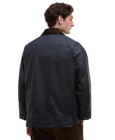 Barbour Ba X Paul Smith Os Bdl Wax Jkt In Black