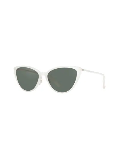 Garrett Leight Mildred - White Sunglasses In Multi