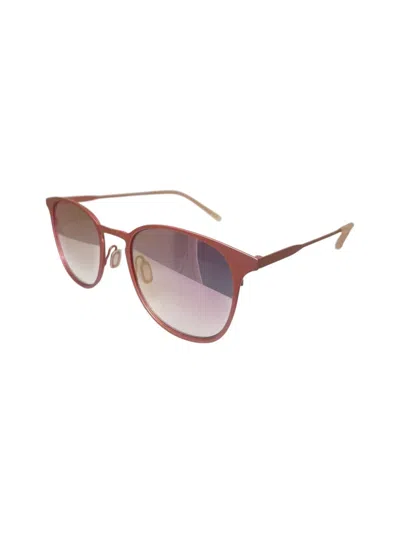 Garrett Leight Kinner Metal - Beige Sunglasses In Brown