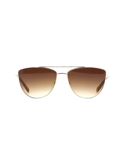Garrett Leight - Zephyr Sunglasses In Brown