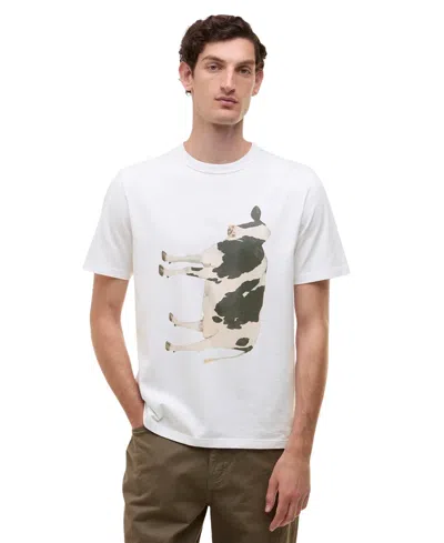 Barbour Ba X Paul Smith T-shirt In White