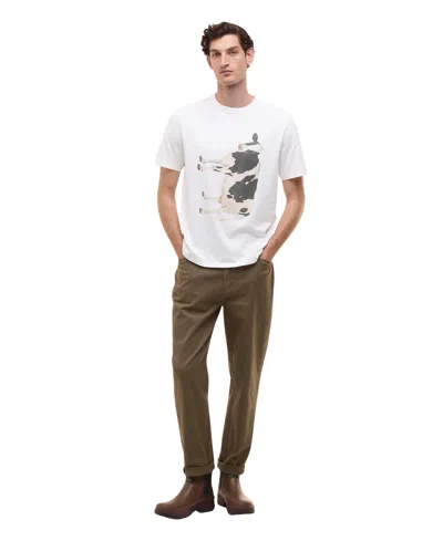 Barbour Ba X Paul Smith T-shirt In White