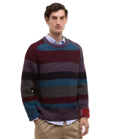 Barbour Striped Wool Sweater In Multi