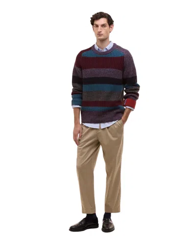 Barbour Striped Wool Sweater In Multi