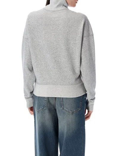 Isabel Marant Étoile Isabel Marant Etoile Ross Half Zip Sweatshirt In Gray