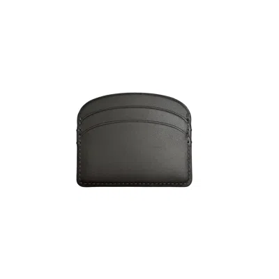 Apc Porte Cartes Demi Lune In Black