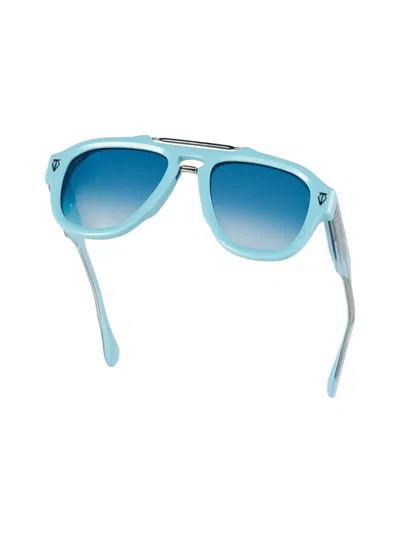 T Henri Dino Sunglasses In Blue