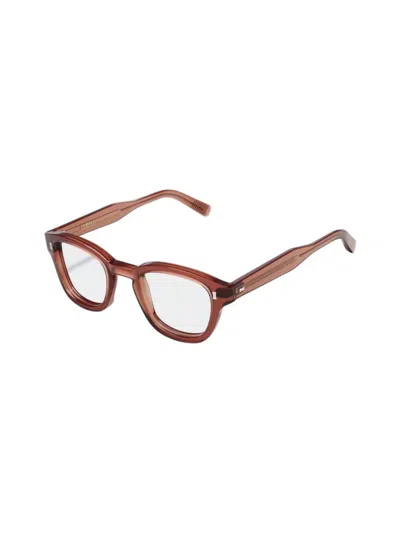 Cubitts Cubitts Carneige Bold Glasses In Brown