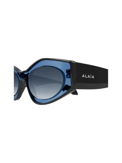 Alaïa Aa0093 Sunglasses In Blue