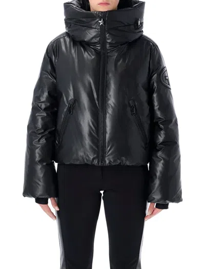 Goldbergh Nero Short Down Ski Jacket In Black