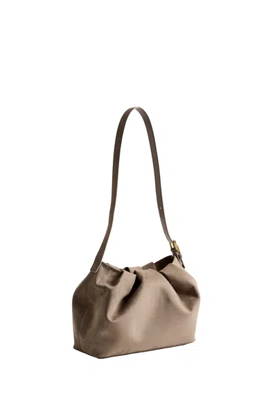 Themoirè Lara Suede In Brown