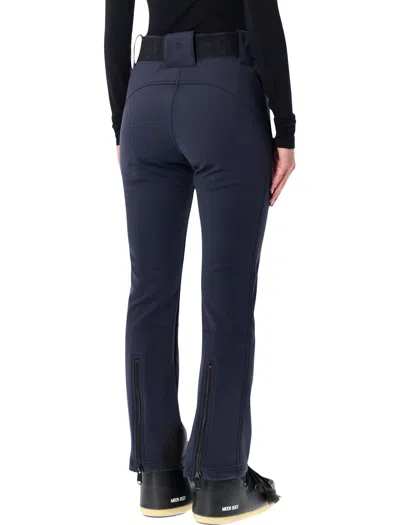 Goldbergh Pippa Belted Flared Ski Pants In Blue