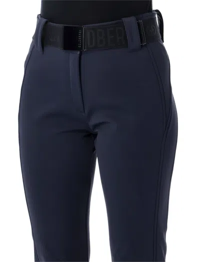Goldbergh Pippa Belted Flared Ski Pants In Blue