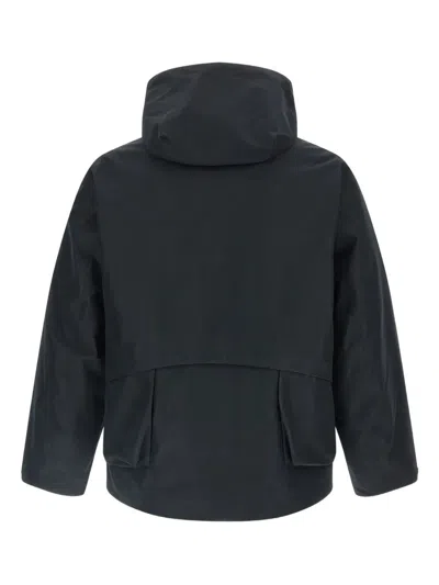 C.p. Company Outerwear Medium Jacket In Goretex Windstopper Clothing In Black