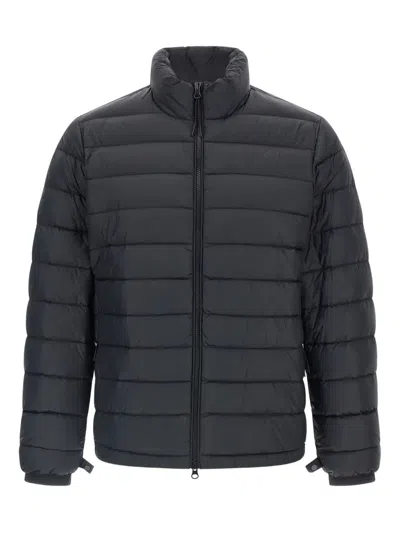 C.p. Company Outerwear Medium Jacket In Goretex Windstopper Clothing In Black