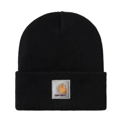Carhartt Work In Progress Schooling Beanie In Black