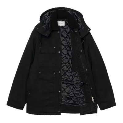 Carhartt Ambel Coat In Black