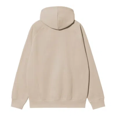 Carhartt Hooded Chase Sweat In Neutral