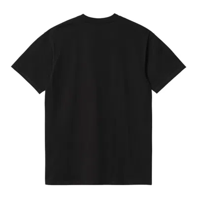 Carhartt American Script T-shirt In Black