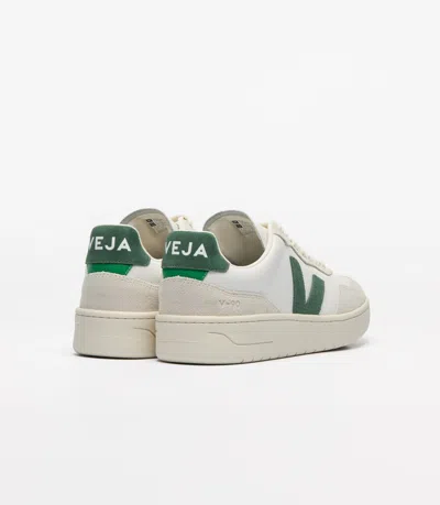 Veja V-90 Organic Leather Sneaker In Neutral