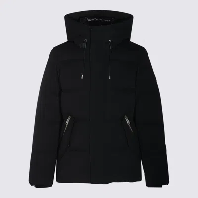 Mackage Black Down Jacket In Black