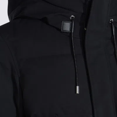 Mackage Black Down Jacket In Black