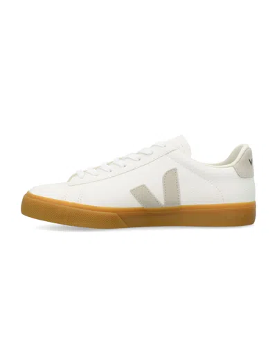 Veja Campo Leather Sneakers In White