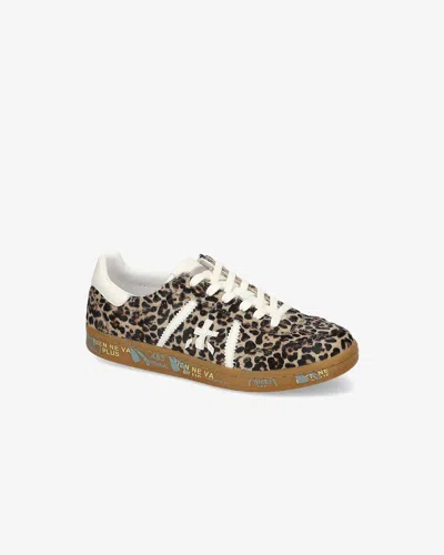 Premiata Bonnie Sneakers In Animal Print