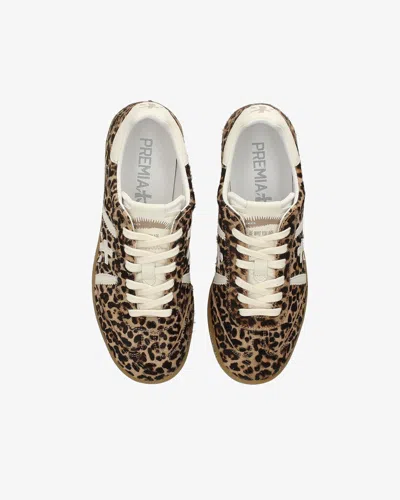 Premiata Bonnie Sneakers In Animal Print
