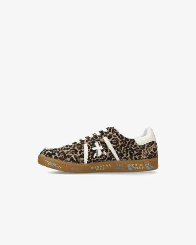 Premiata Bonnie Sneakers In Animal Print