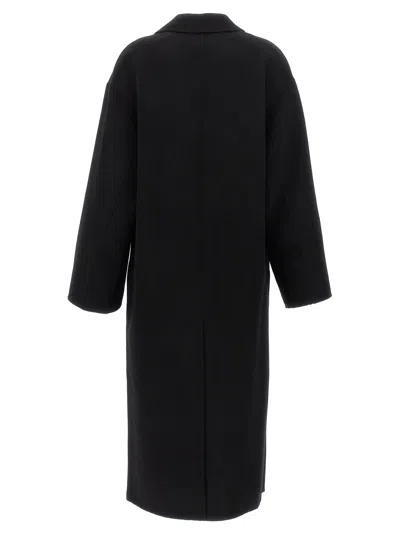 Loulou Studio Borneo Coat In Blue