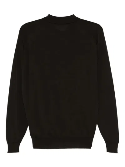 John Smedley Belper Shirt Ls In Burgundy