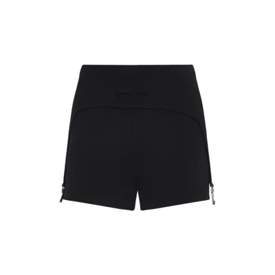 Jean Paul Gaultier Lingerie Garter Shorts In Black