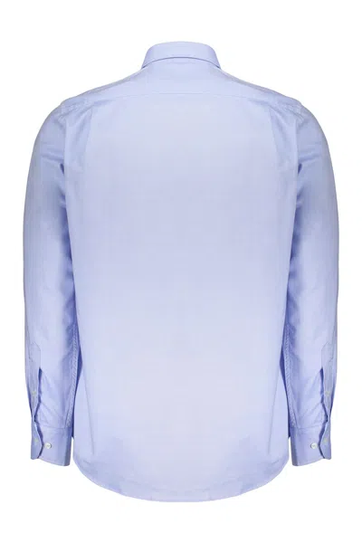 Paul&amp;shark Long-sleeved Shirt In Blue
