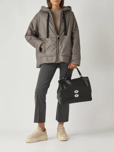 Zanellato Postina Daily M Shoulder Bag In Black