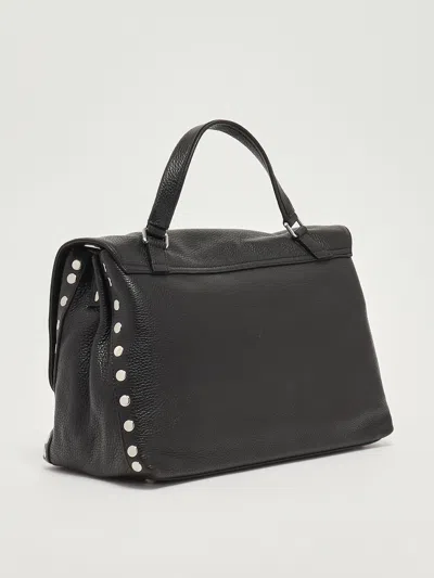 Zanellato Postina Daily M Shoulder Bag In Black