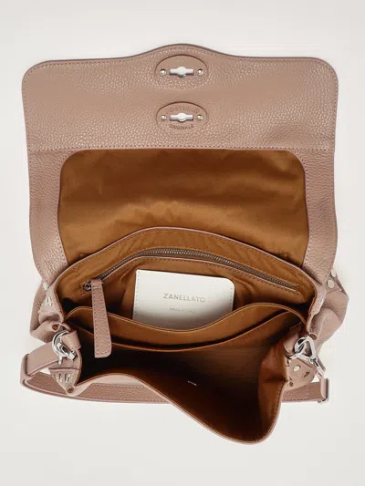 Zanellato Postina Daily S Shoulder Bag In Pink