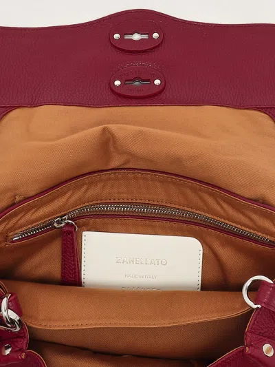 Zanellato Postina Daily S Shoulder Bag In Burgundy